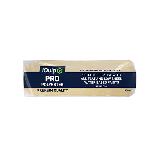 iQuip PRO Polyester Paint Roller Sleeve 32mm Nap Range