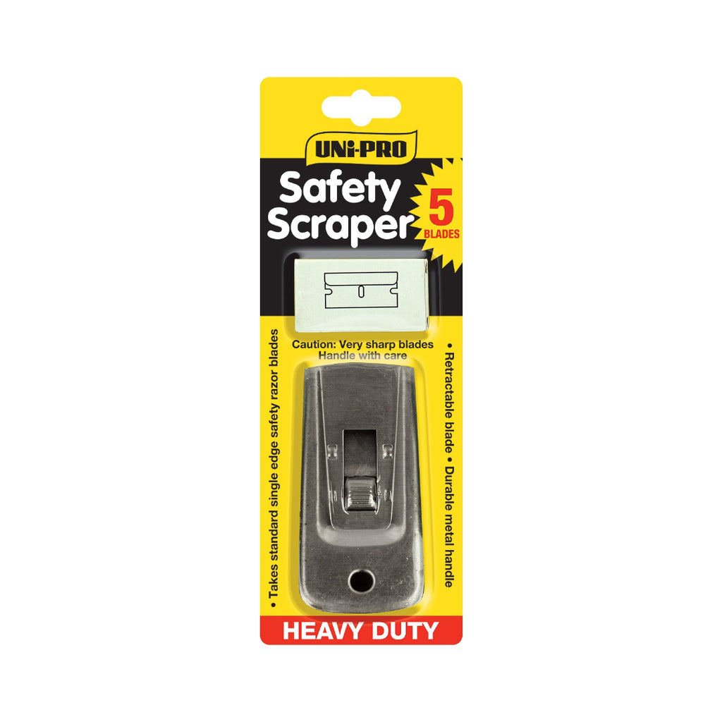 Uni-Pro Heavy Duty Safety Scraper With 5 Blades