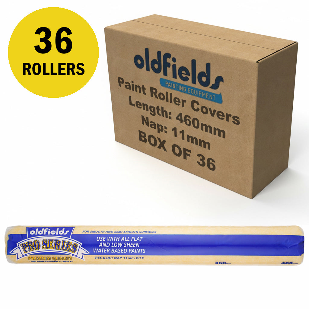Oldfields Pro Series Paint Roller Covers Nap 11mm