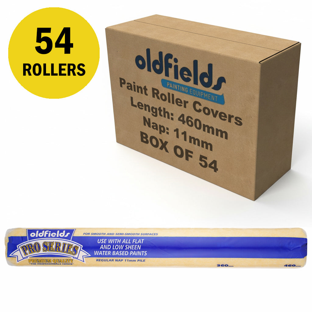 Oldfields Pro Series Paint Roller Covers Nap 11mm