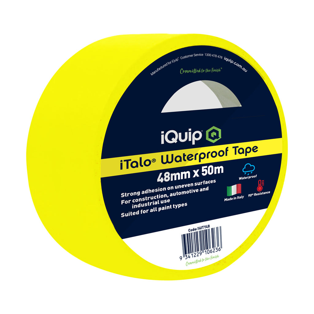 iQuip Italo Yellow Waterproof Masking Tape Range