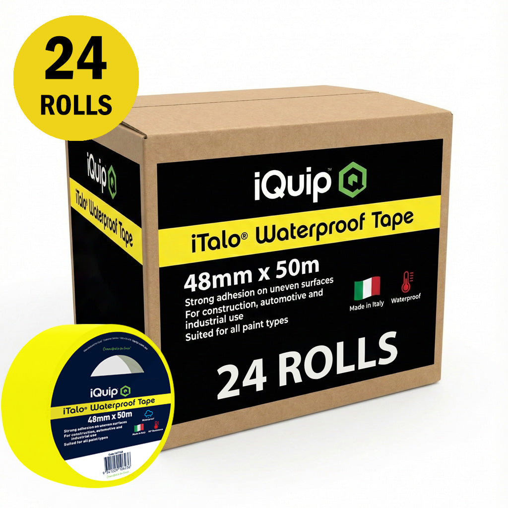 iQuip Italo Yellow Waterproof Masking Tape Range
