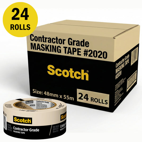 3M 2020 General Purpose Masking Tape 48mm x 55m