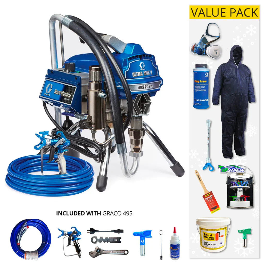 Graco Ultra 490PC 495PC 595PC Pro Electric Airless Sprayer with Va