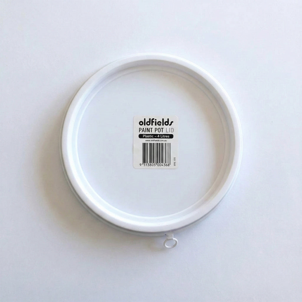 Oldfields Plastic Paint Pot 4L Heavy Duty Lid