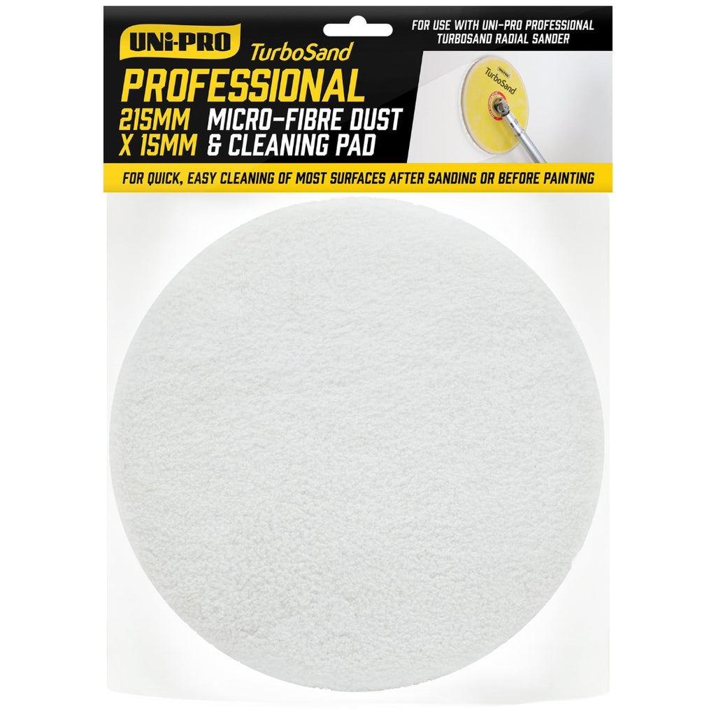 Uni-Pro Professional TurboSand Microfibre Dust & Cleaning Pad - Box of 6