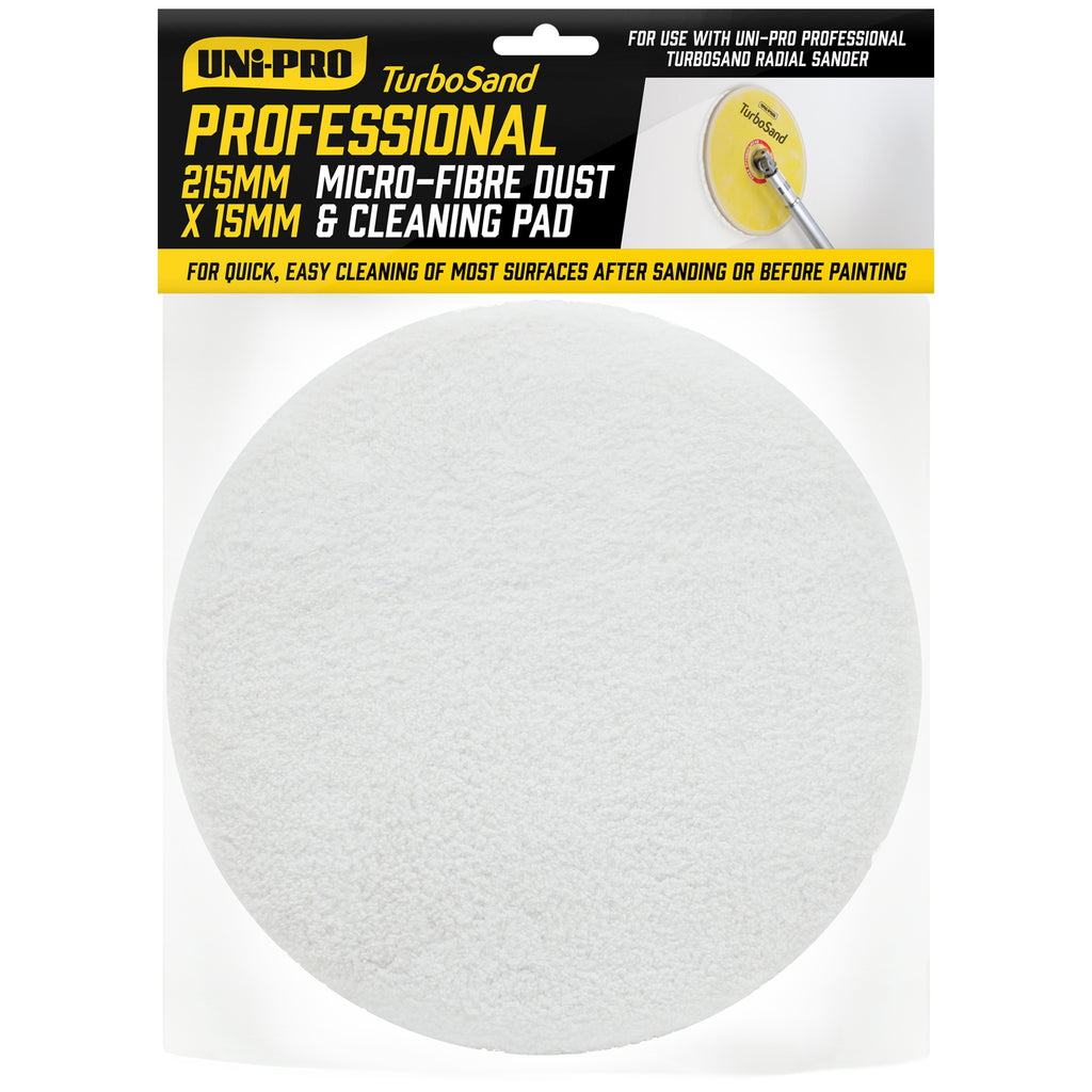 Uni-Pro Genius TurboSand Circular Pole Sander and Microfibre Cleaning Pad - Special