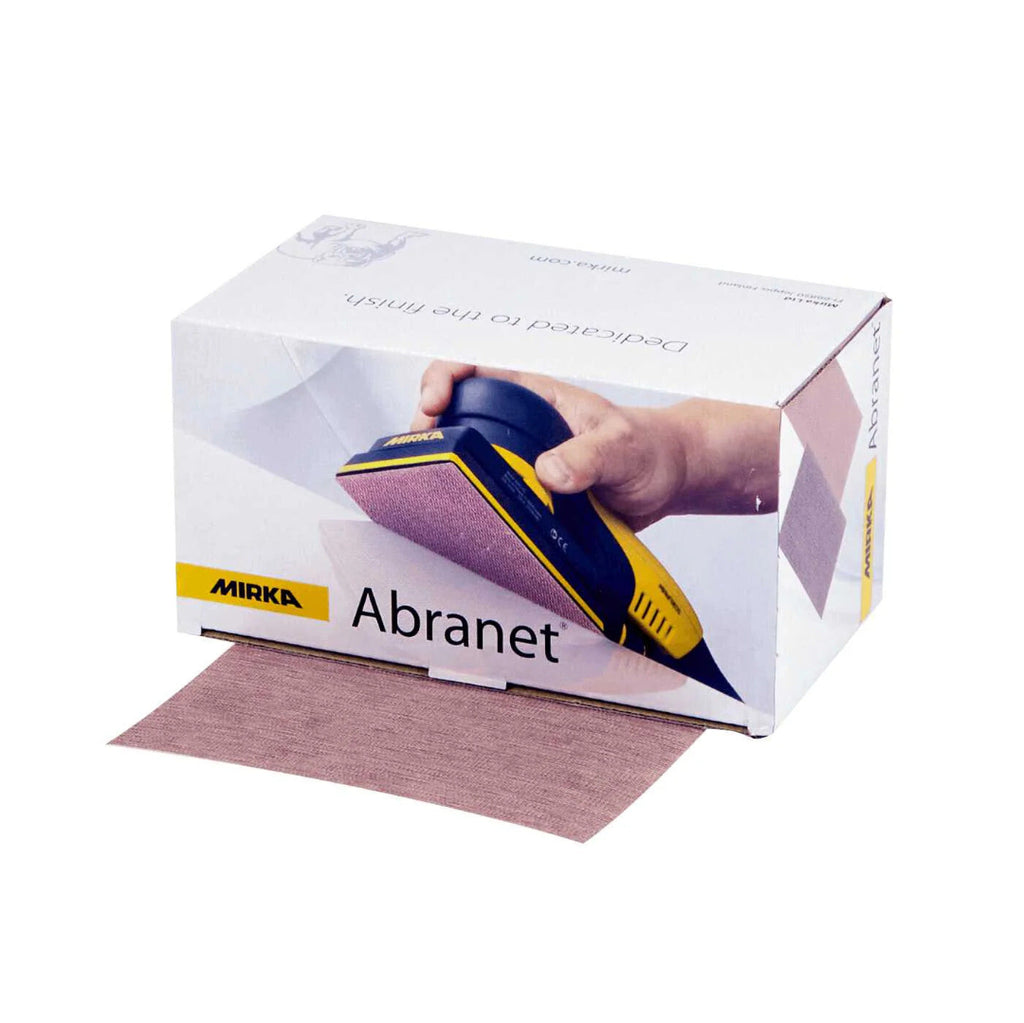 Mirka Abranet 81x133mm Abrasive Sheets - 50 Pack