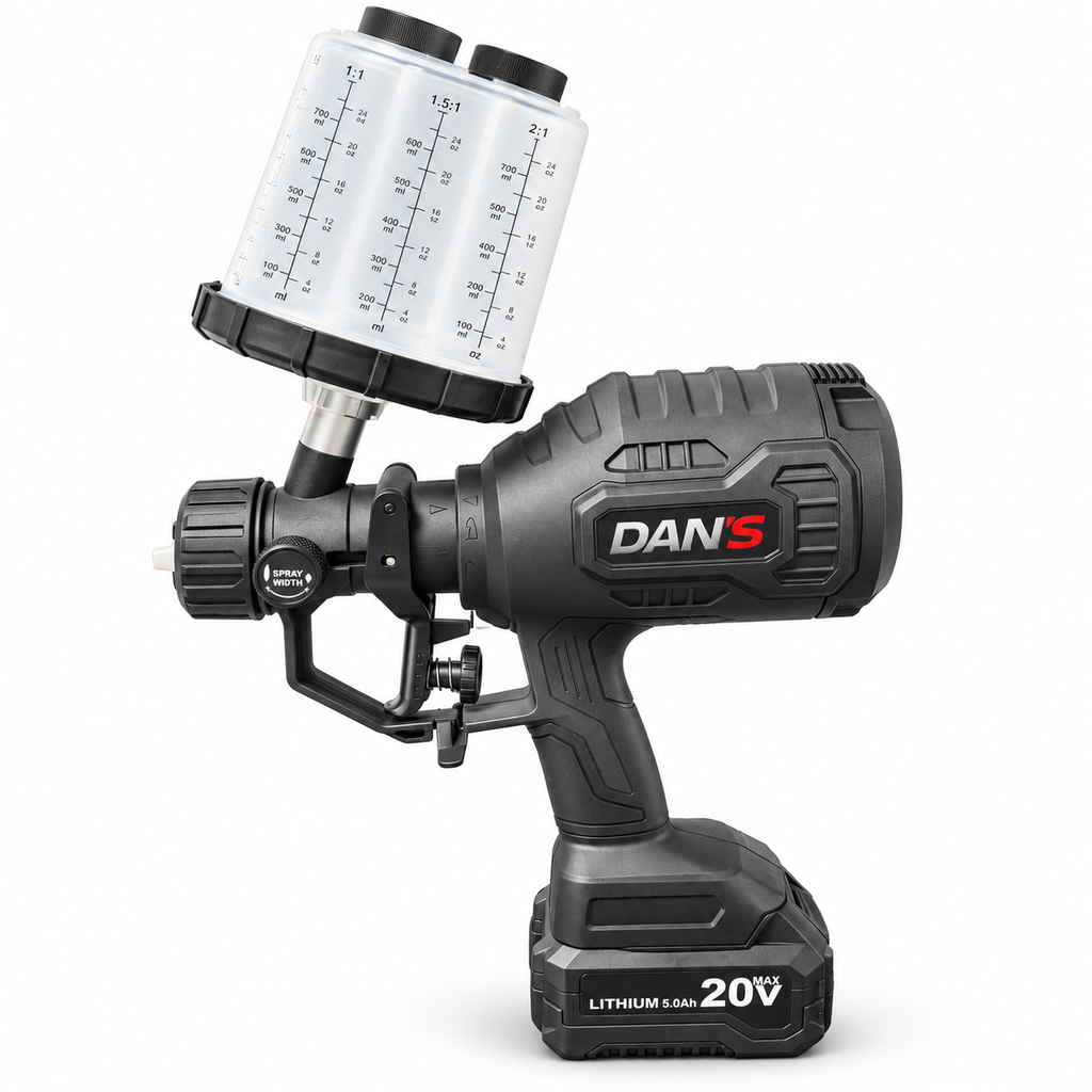 DAN’S HVLP Paint Sprayer — AC, 20V DC & 3-in-1 Models