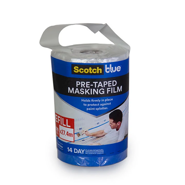 3M PT2090 Pretaped Masking Film Refill Range / Sold By Box