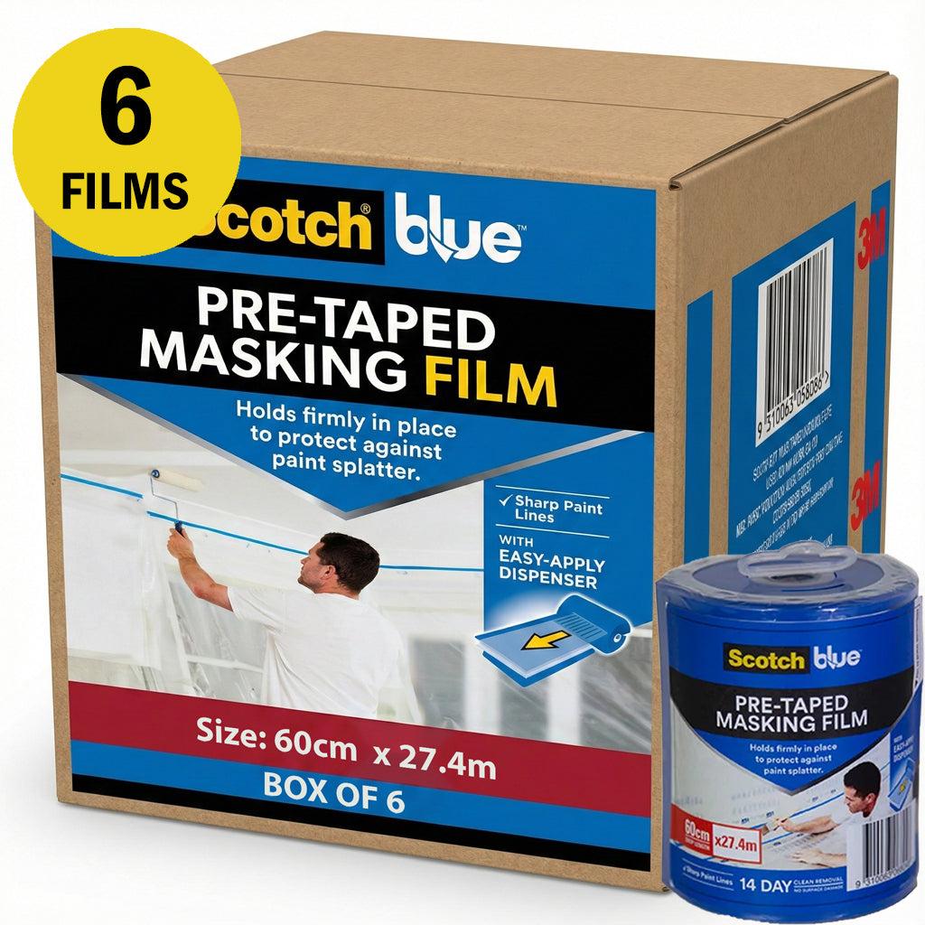 3M PTD2090 Pretaped Masking Film Dispenser Range / Sold By Box