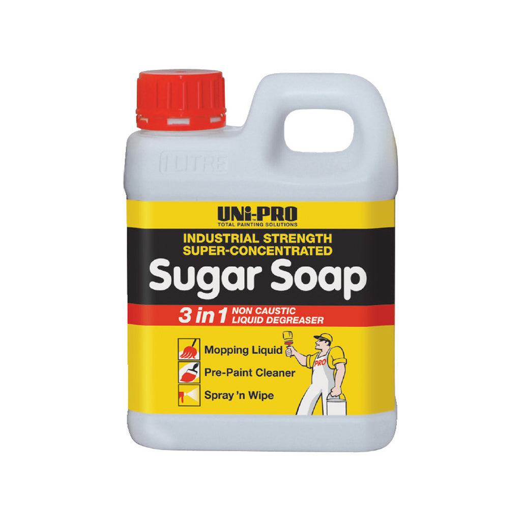 UNi-PRO 3 in 1 Sugar Soap Range - Sold by Box