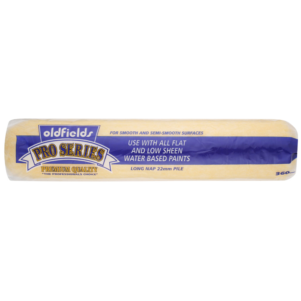 Oldfields Pro Series Paint Roller Covers Nap 22mm