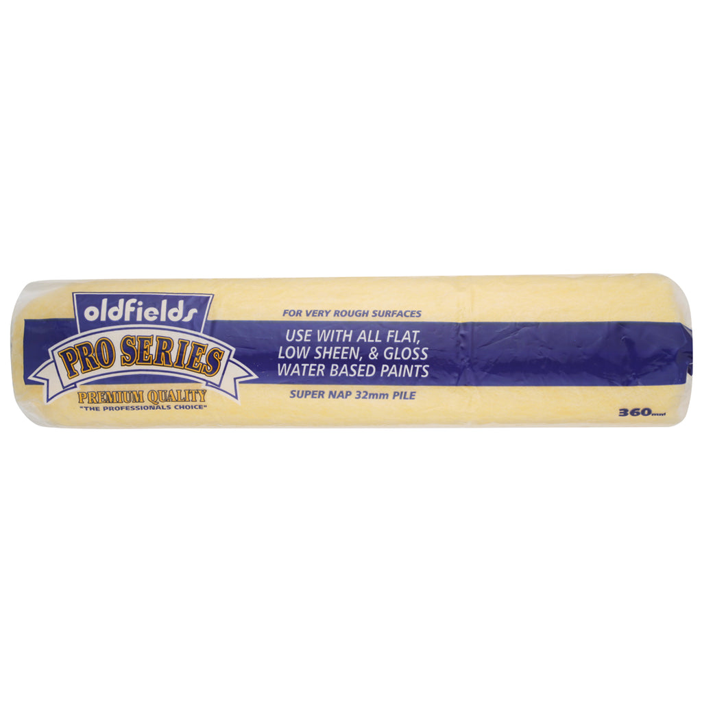 Oldfields Pro Series Paint Roller Covers Nap 32mm