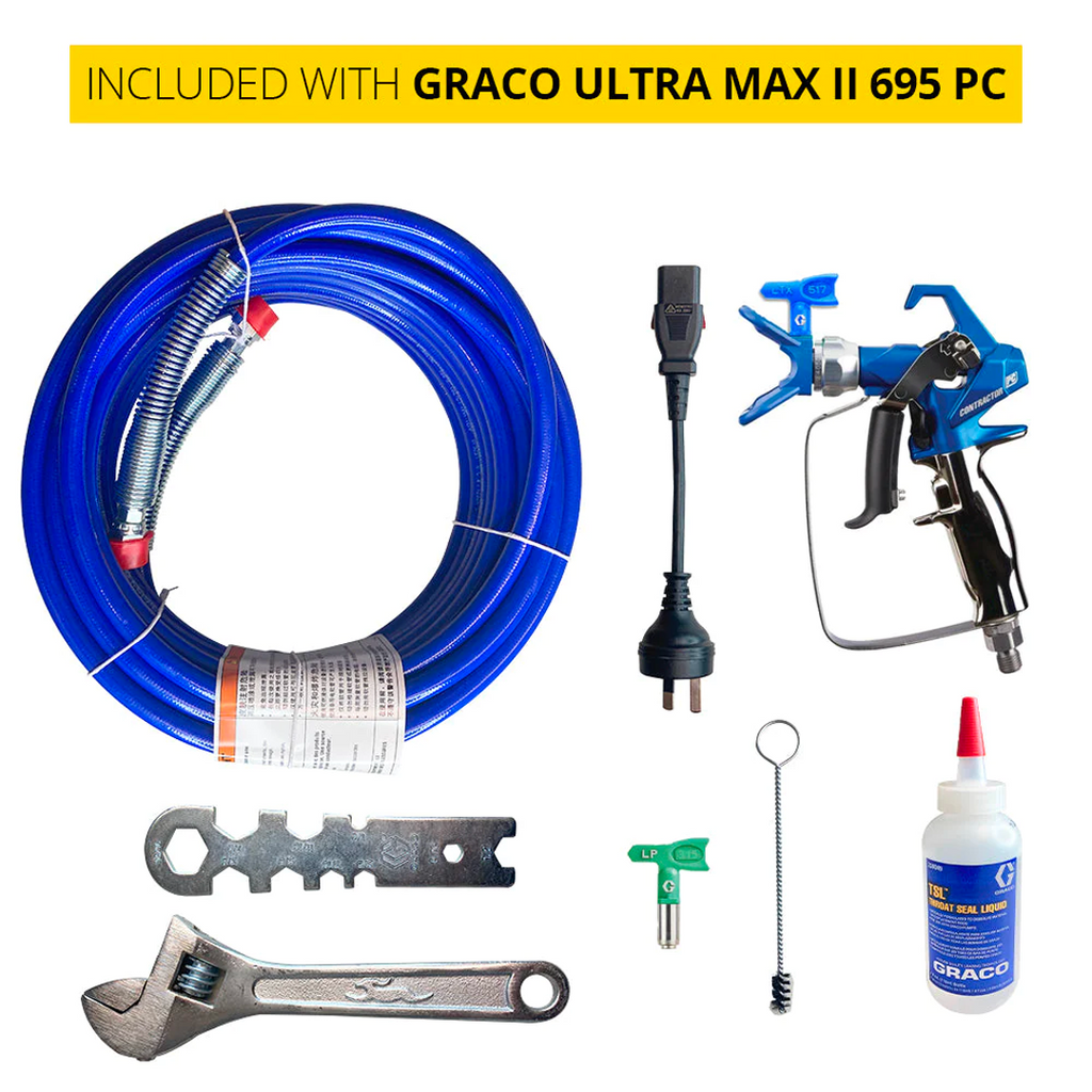 Graco Ultra Max II 695 Standard Electric Airless Sprayer For Hire 3 Days