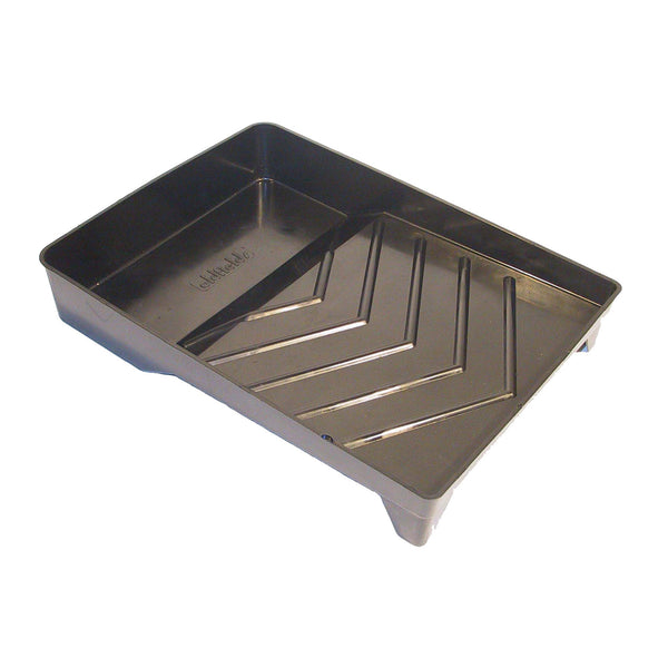 Solvent resistant Oldfields plastic paint tray with deep well for large volume painting