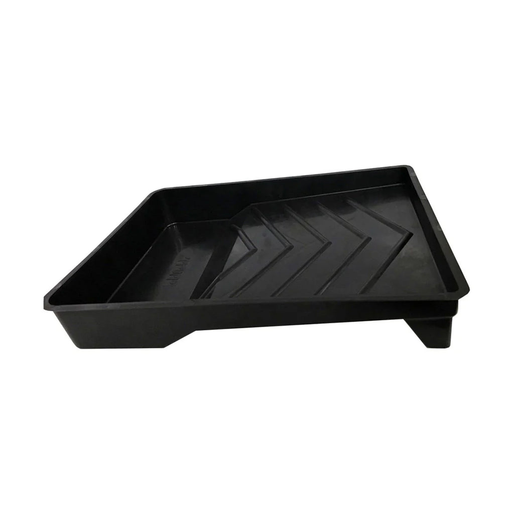 Impact resistant Oldfields 230mm paint tray showing rigid frame and stable base