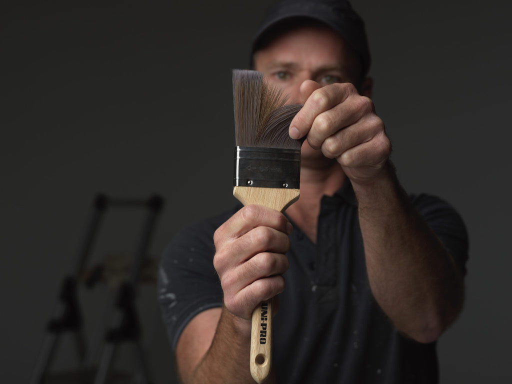 Uni-Pro Smooth Coat Synthetic Wall Brush Range - Box of 12