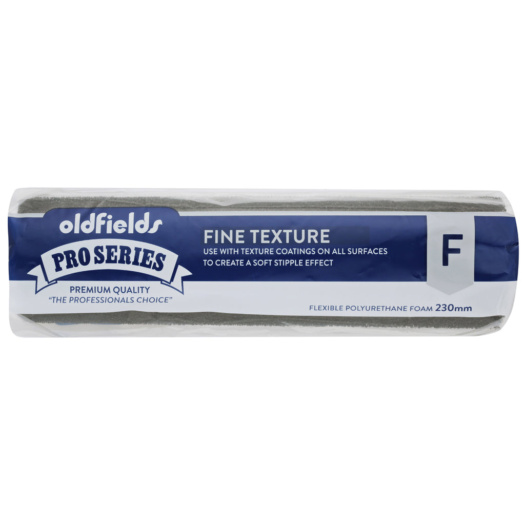 Oldfields Fine Texture Black Foam Paint Roller 230/270mm