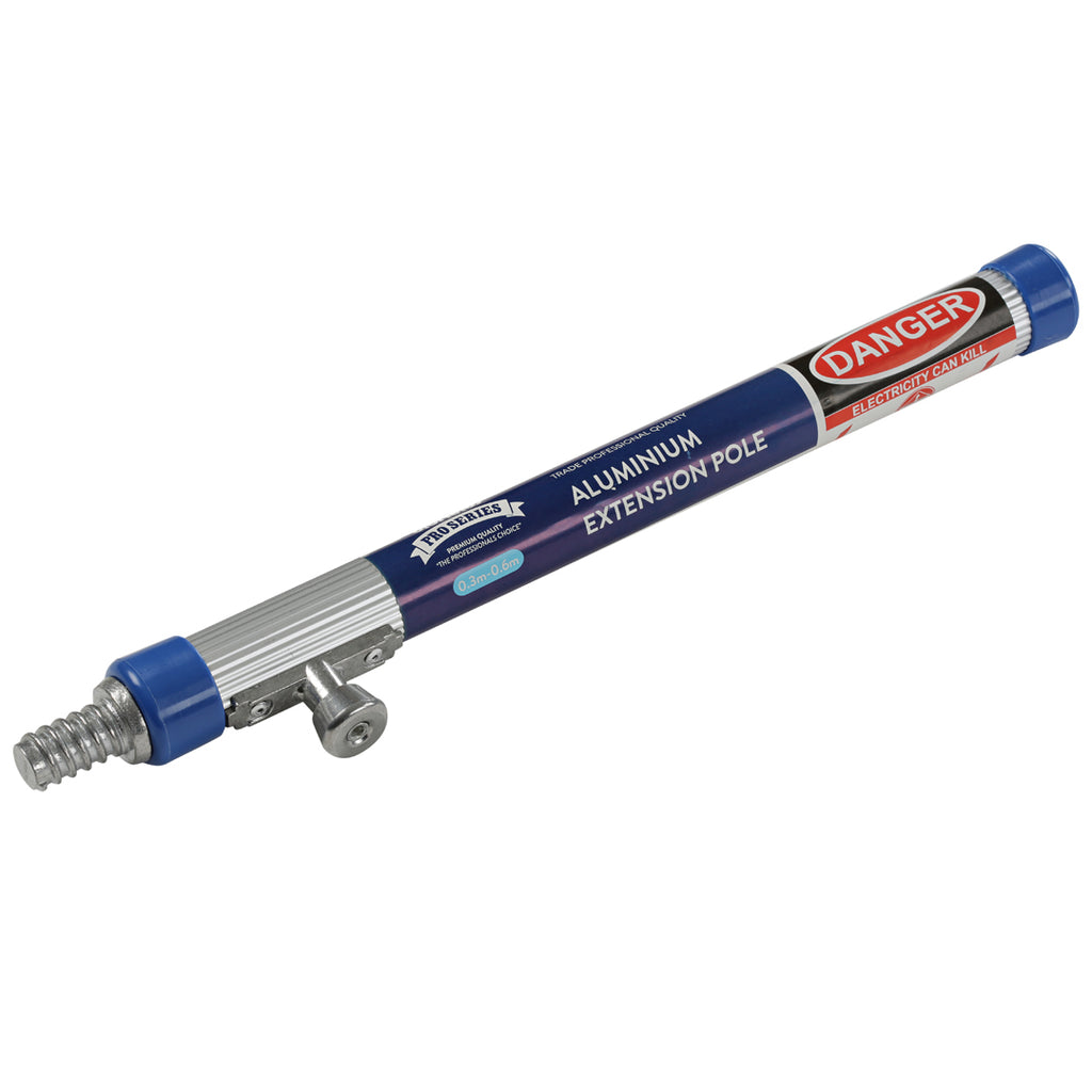 Oldfields Pro Series aluminium extension pole 0.3m - 0.6m collapsed with lock