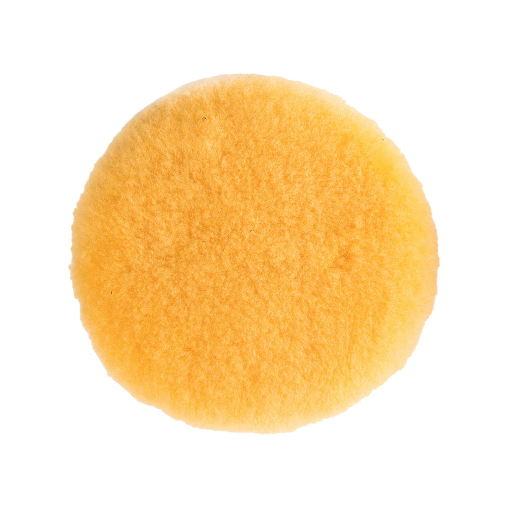 150mm Mirka Pro lambswool polishing pad for high-gloss automotive refinishing