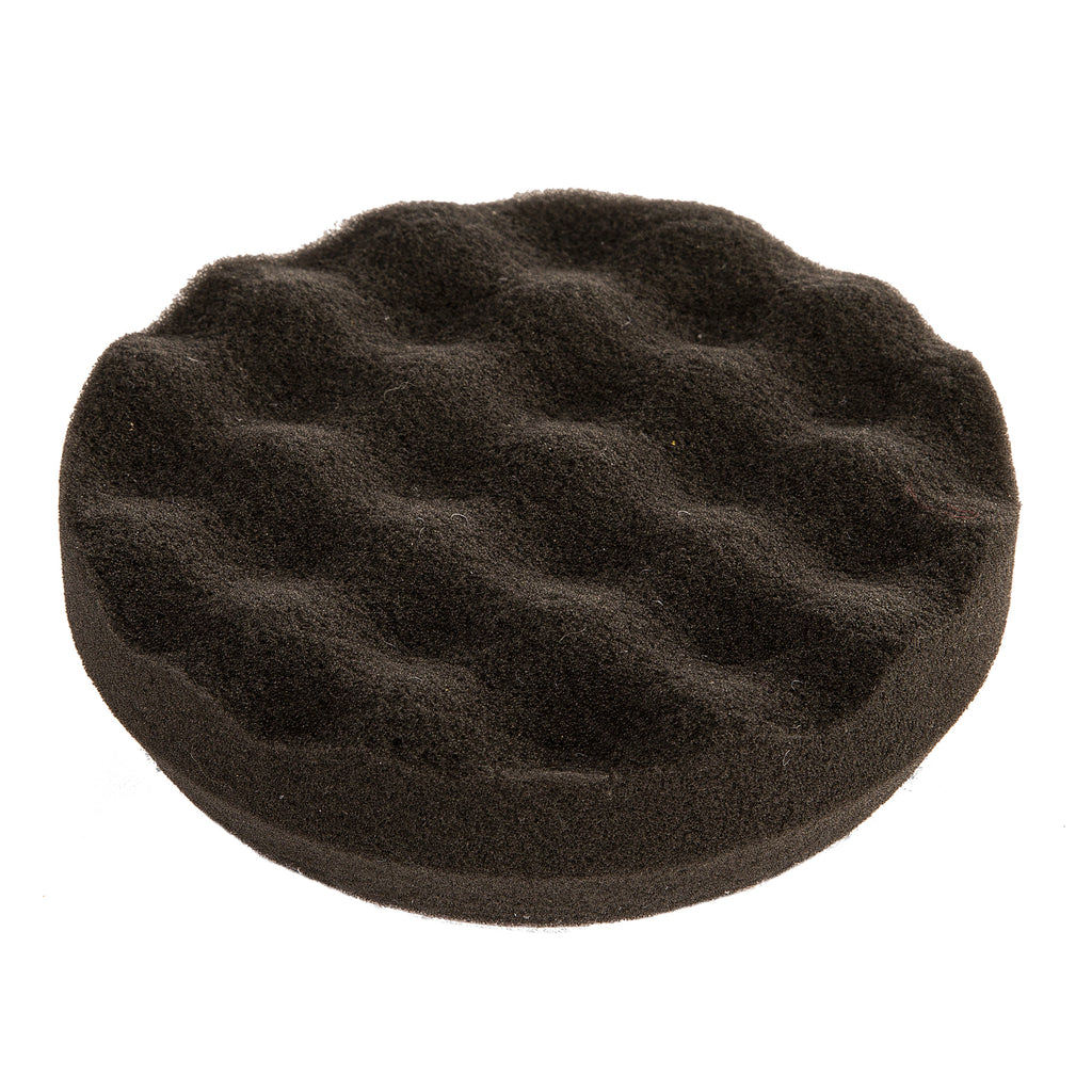 Mirka Polishing Foam Pad 150x25mm Black Waffle - 2 Pack
