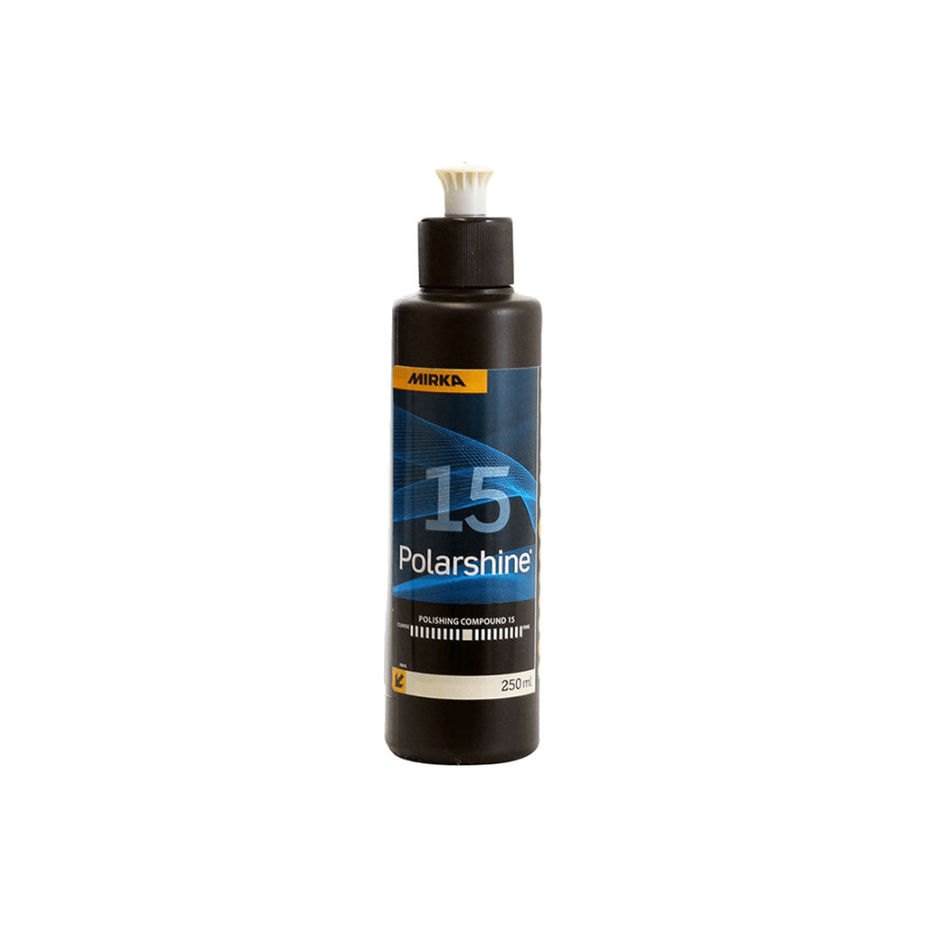 Mirka Polarshine 15 compound for removing P1500 sanding marks and oxidation