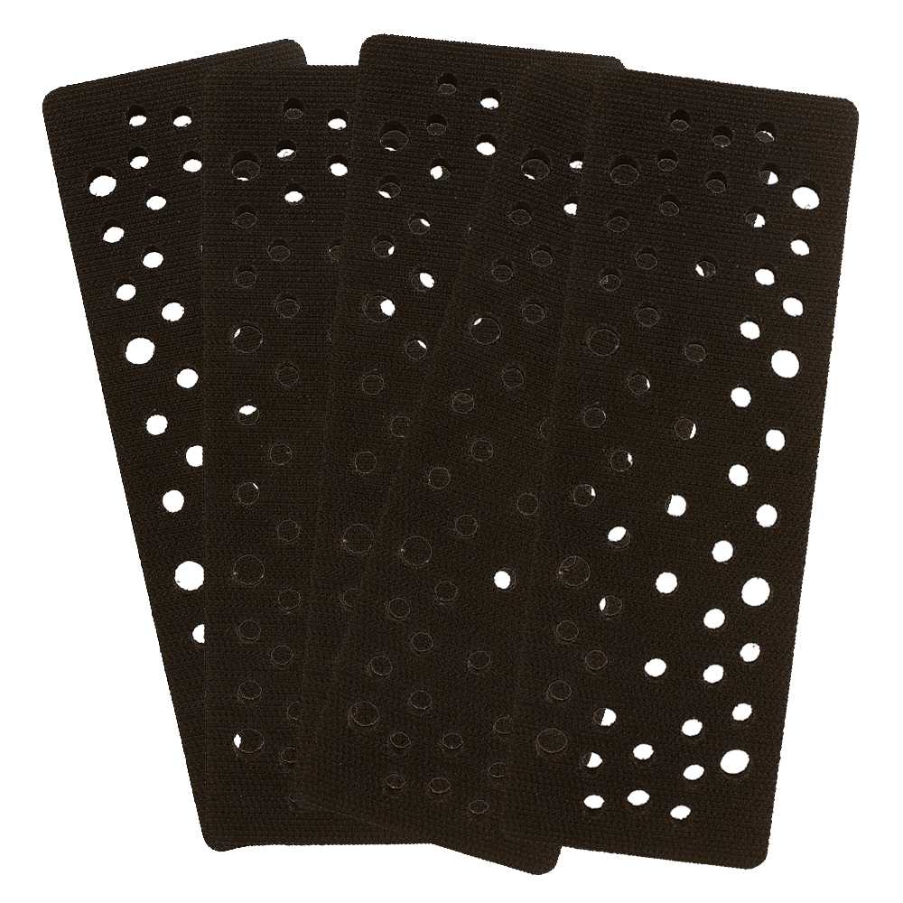 Pack of five 10mm thick flexible interface pads for Mirka DEOS orbital sanders