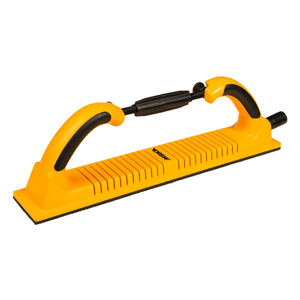 Mirka 70x400mm flexible hand sanding file board with adjustable tension handles