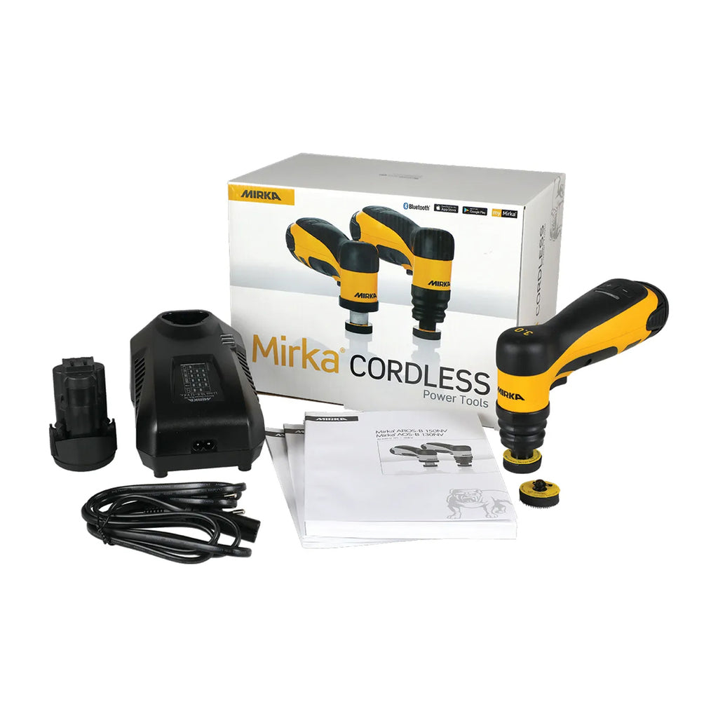 Mirka AOS-B 130NV 32mm Cordless Sander 10.8V Orbit 3.0 AN