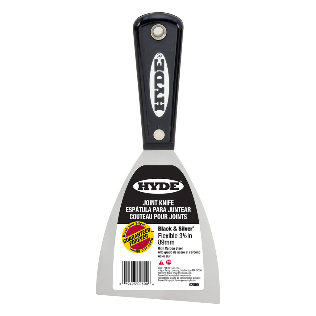 Hyde Flexible High Carbon Steel Black & Silver Joint Knife