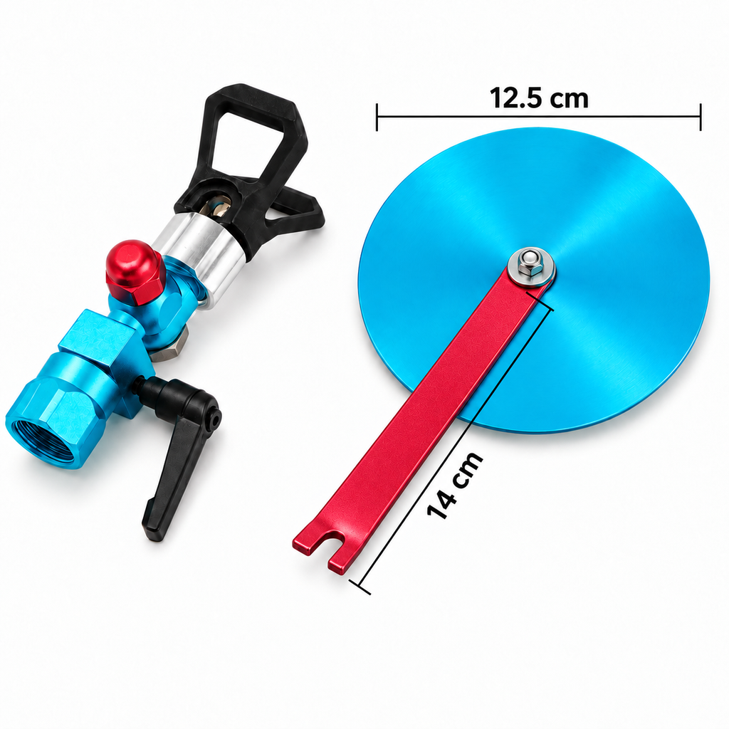PaintAccess Airless Spray Gun Edge Guide & Overspray Disc