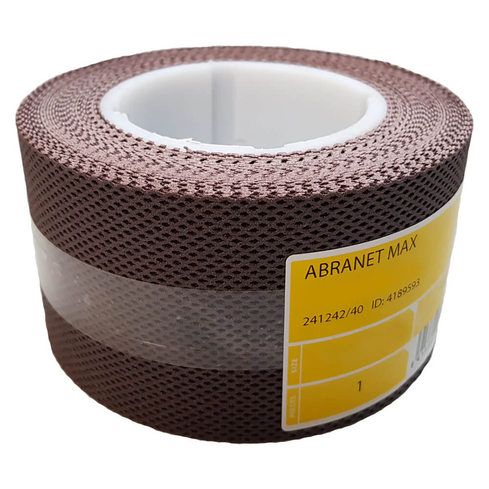 Mirka Abranet Max Roll for Drum Sanders - 100mm x 10m