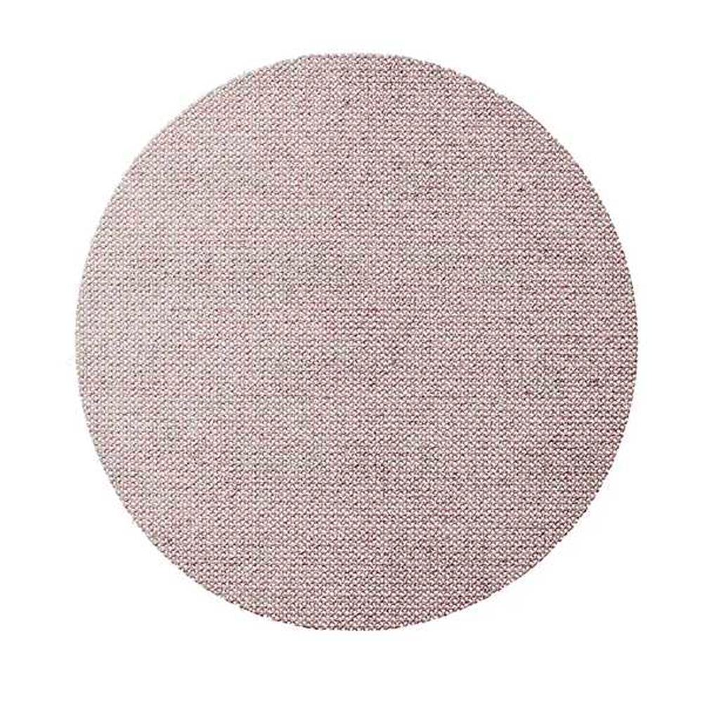 Single 77mm light maroon Abranet Ace ceramic net disc showing the full-surface extraction mesh