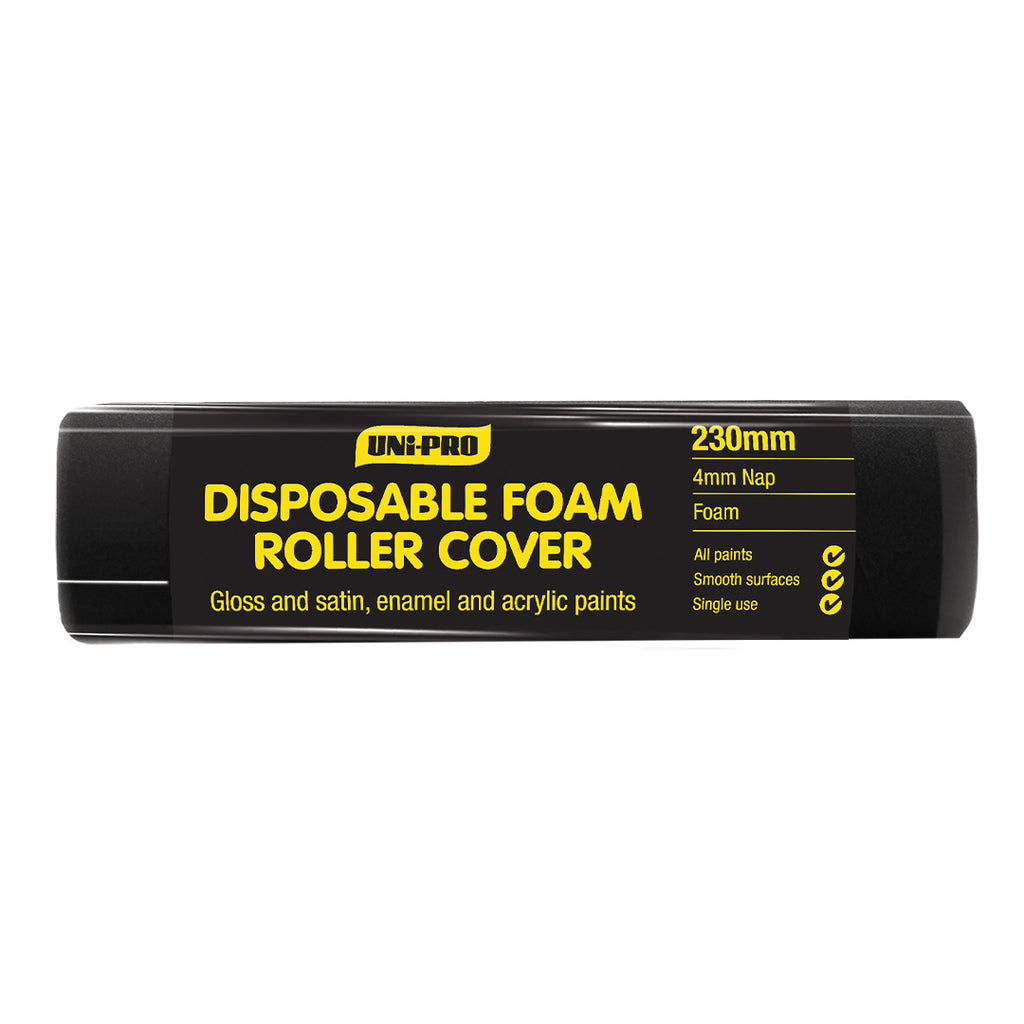 Uni-Pro Disposable Foam Paint Roller Covers - Sold by Box