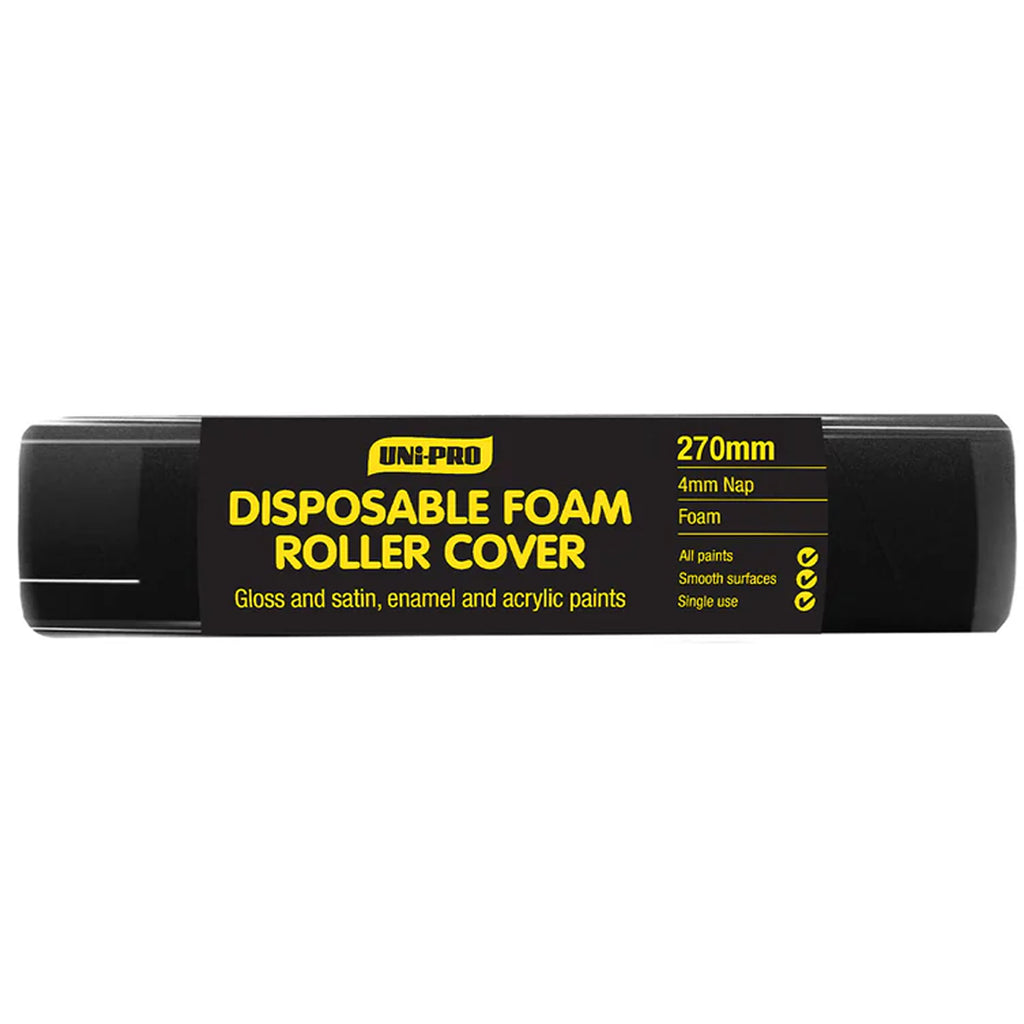 Uni-Pro Disposable Foam Paint Roller Covers - Sold by Box