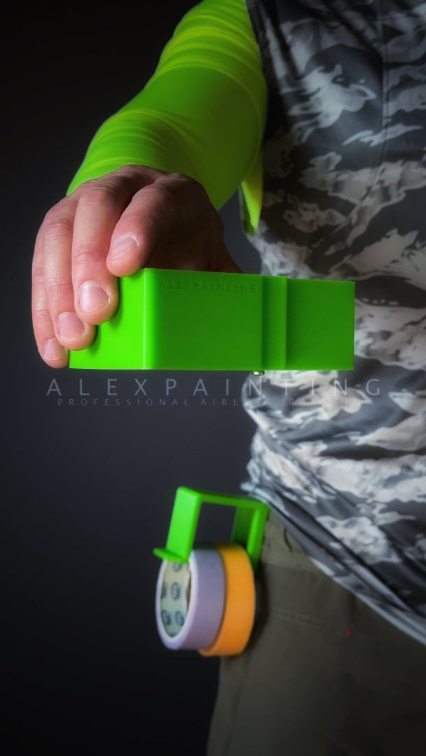 AlexPainting Belt Tape Holder for Masking Tape