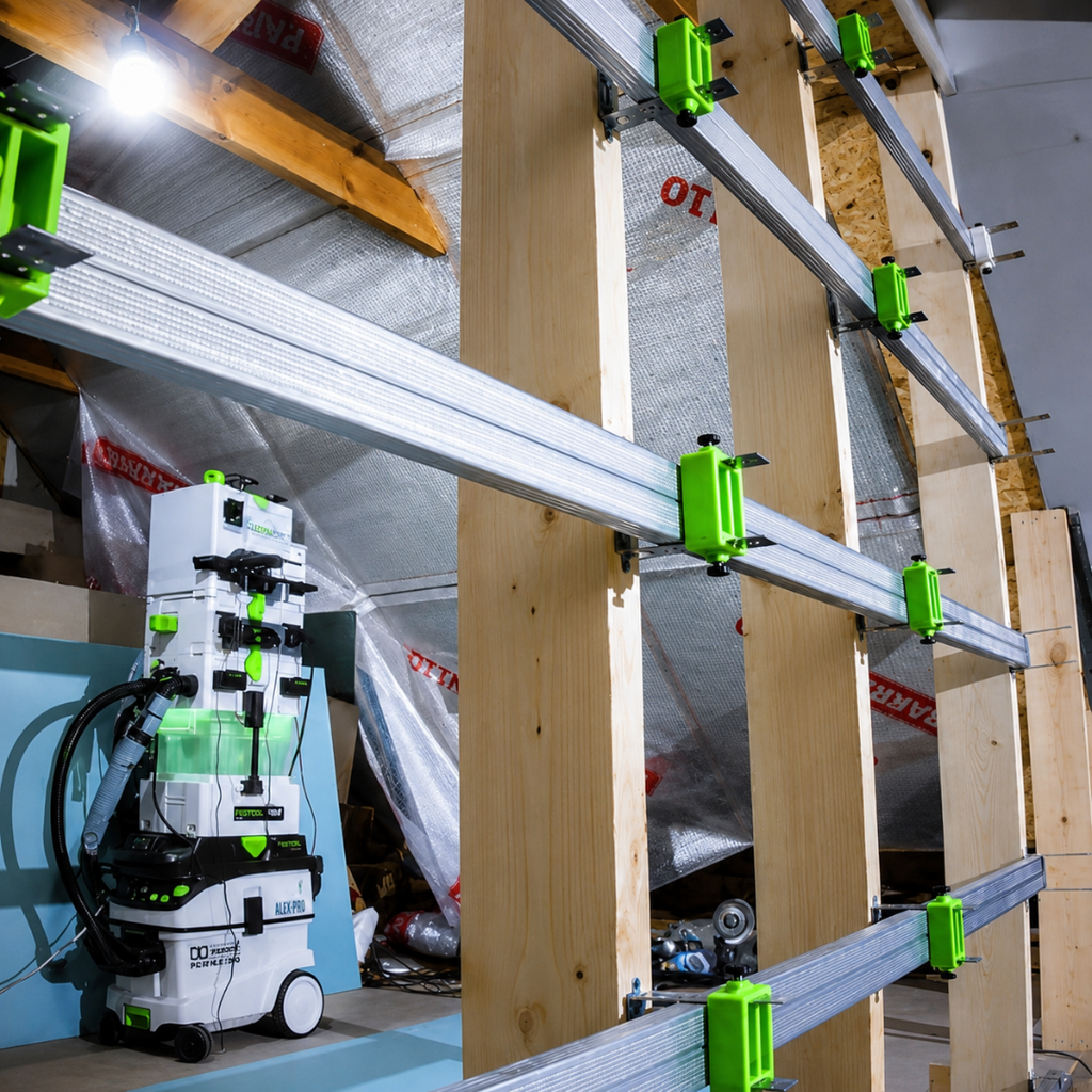 AlexPainting Magnetic Drywall Profile Alignment Tool