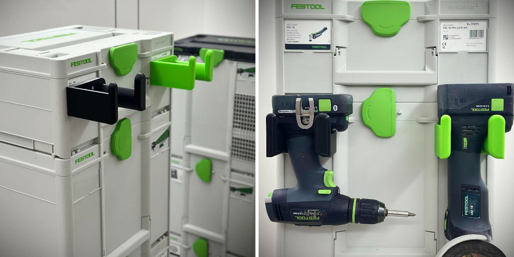 AlexPainting Systainer AGC 18-125 & Cordless Drill Hook Holder