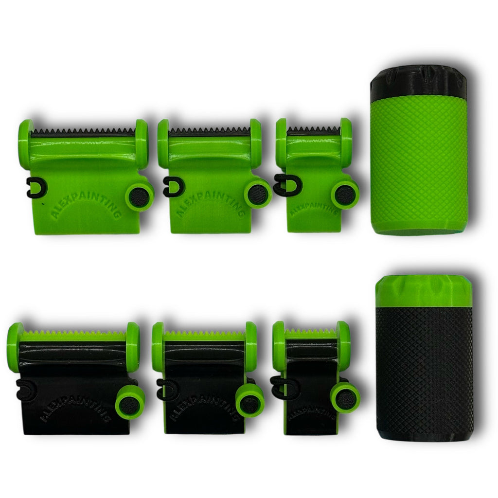 AlexPainting Tape Cutters Set with Storage Case & Spare Blades