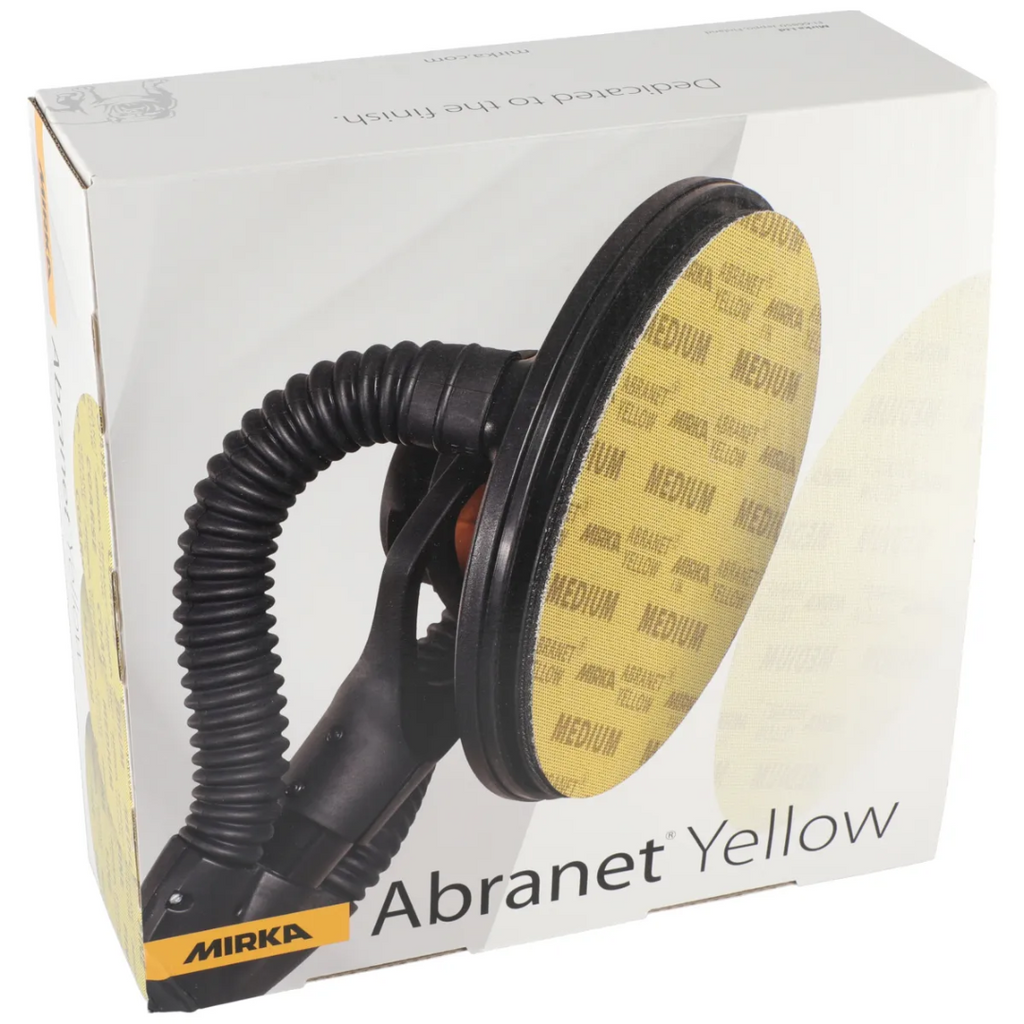 Mirka Abranet Yellow Net Abrasive Disc 225mm Grip - 20 Pack