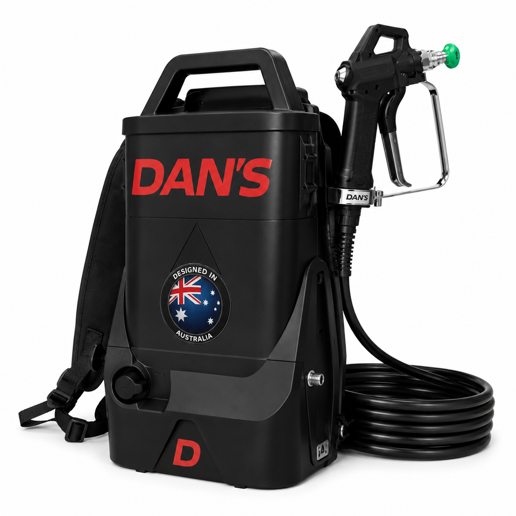 Dan's Airless BackPack Paint Sprayer  - BackSprayMate (Black)