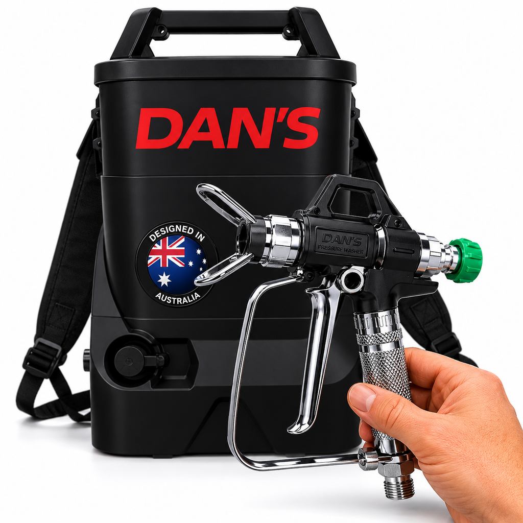 Dan's Airless BackPack Paint Sprayer  - BackSprayMate (Black)