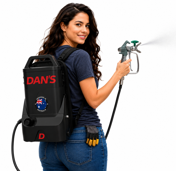 Dan's Airless BackPack Paint Sprayer  - BackSprayMate (Black)