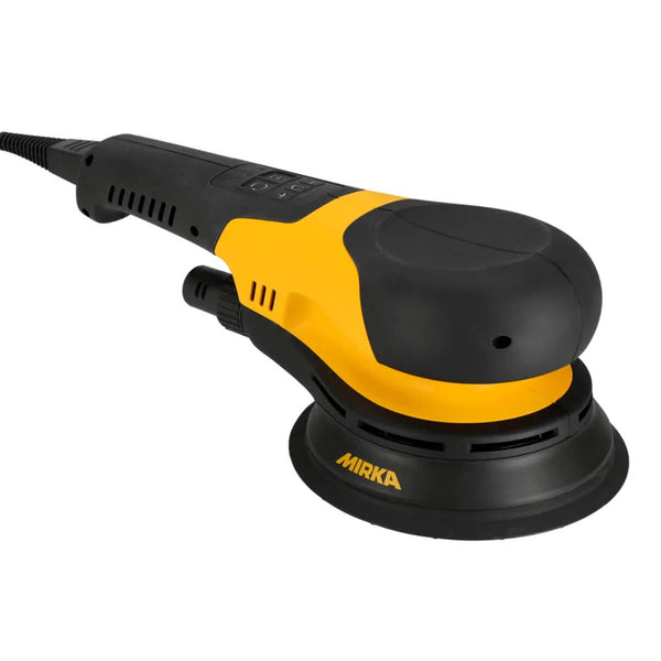 Mirka DEROS RS 600 rotary sander with 150mm pad for heavy-duty timber and metal sanding