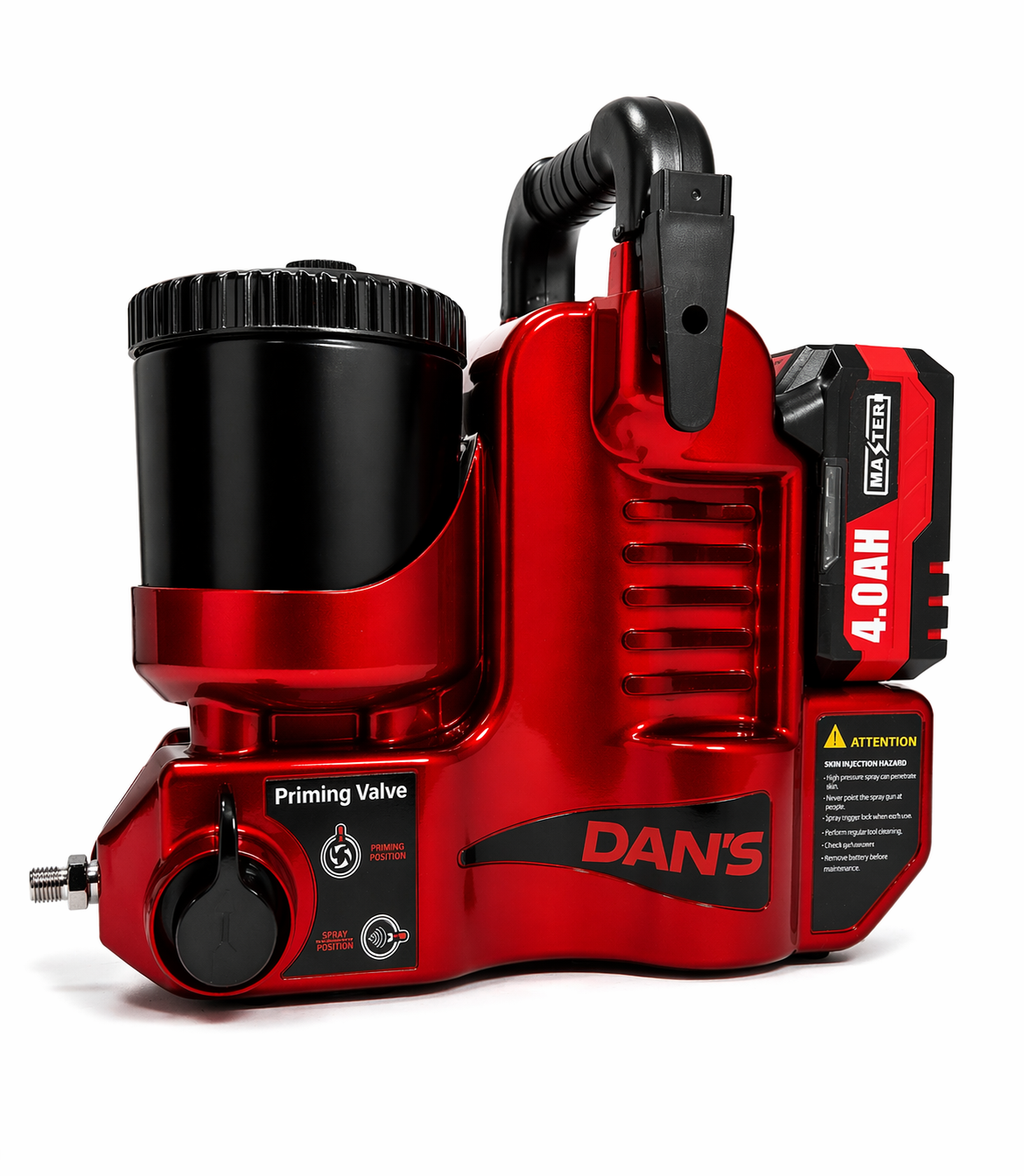 Dan’s Compact  Cordless Airless  Paint Sprayer (Black)