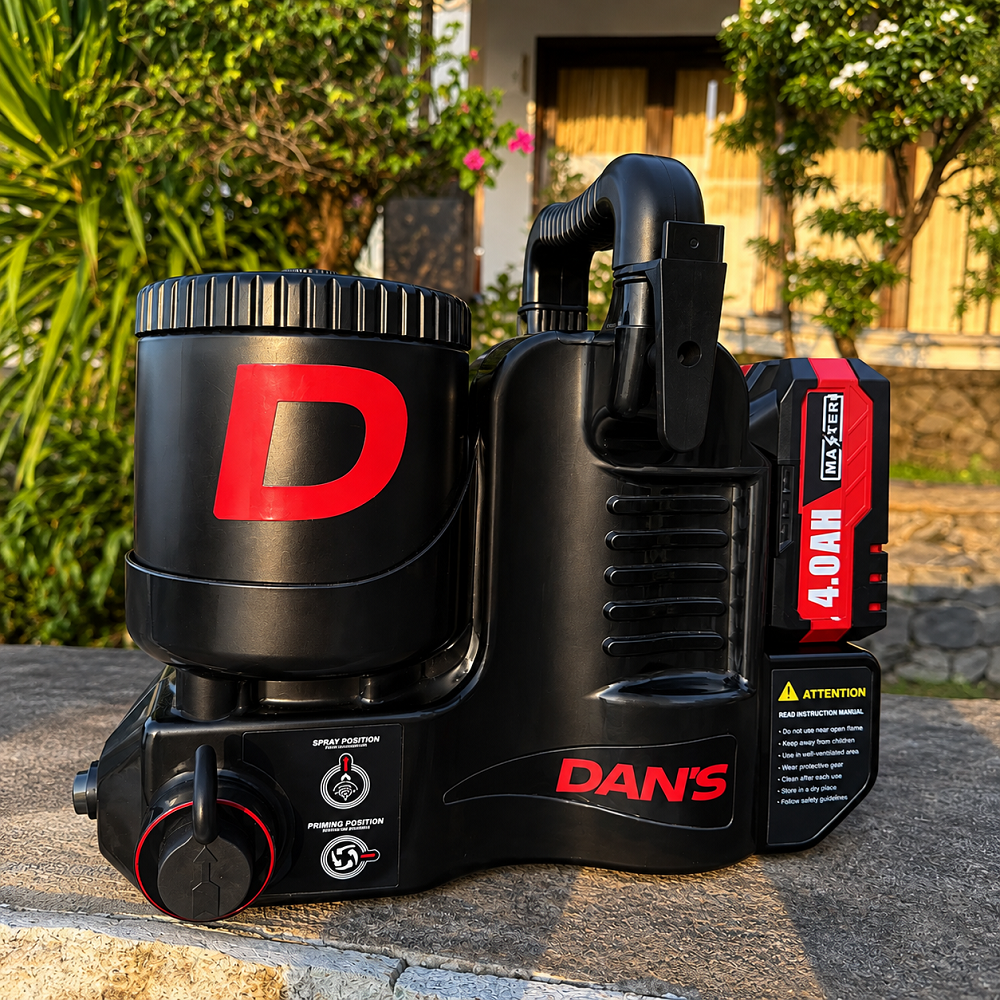 Dan’s Compact  Cordless Airless  Paint Sprayer (Black)