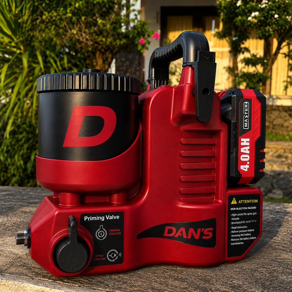 Dan’s Compact  Cordless Airless  Paint Sprayer