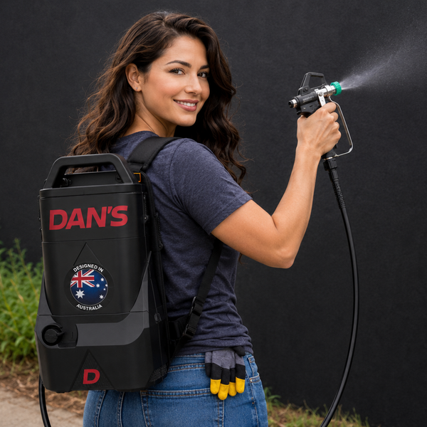 Dan's Airless BackPack Paint Sprayer  - BackSprayMate (Black)