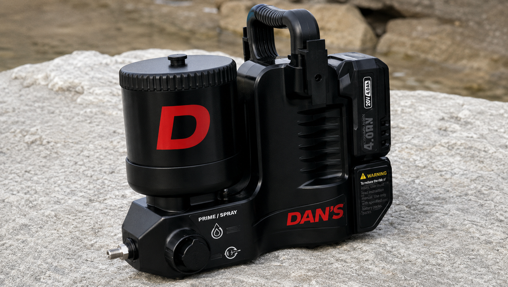 Dan’s Compact  Cordless Airless  Paint Sprayer (Black)